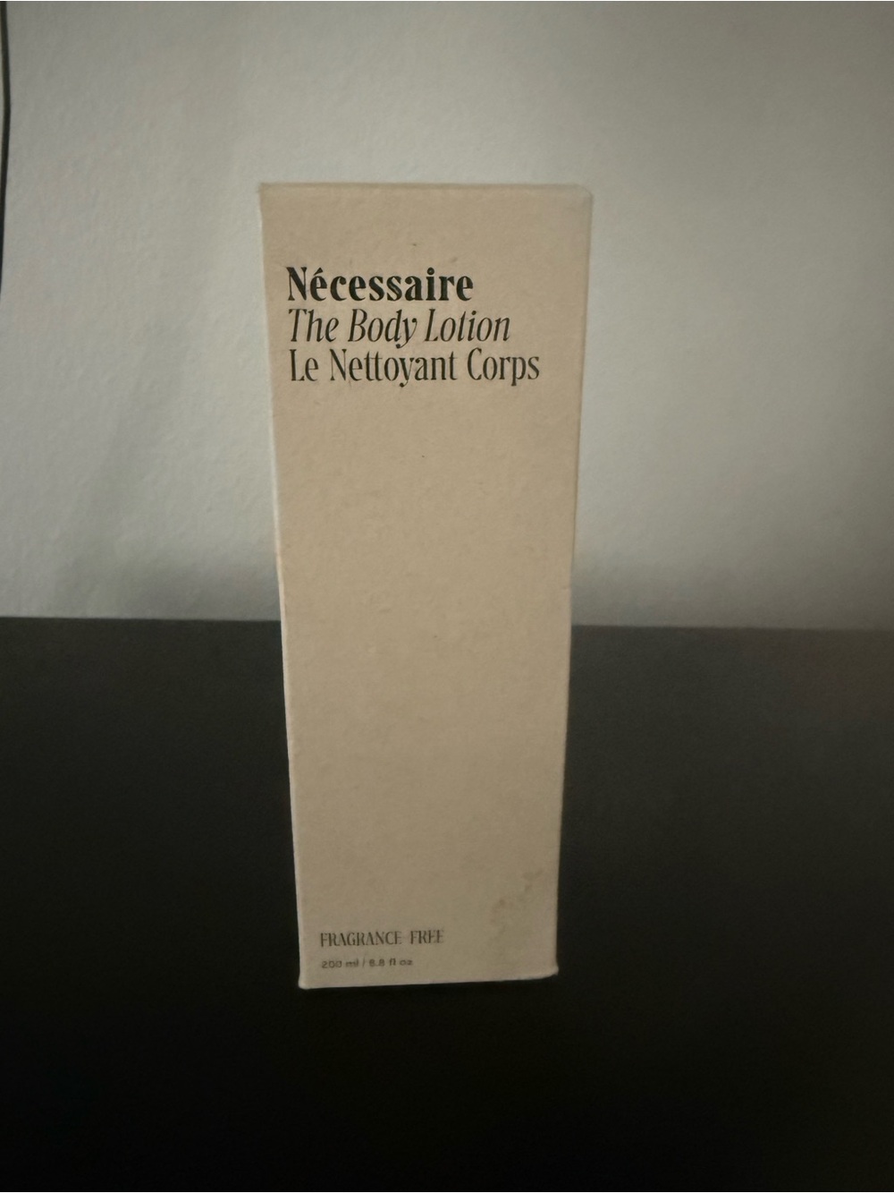Nécessaire The Body Lotion - Cream Packaging